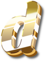 Gold Alphabet Letter and Number png