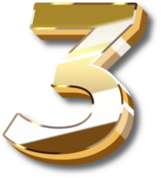 Gold Alphabet Letter and Number png