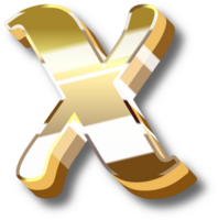 Gold Alphabet Letter and Number png