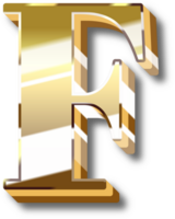 Gold Alphabet Letter and Number png