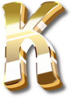 Gold Alphabet Letter and Number png