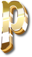 Gold Alphabet Letter and Number png