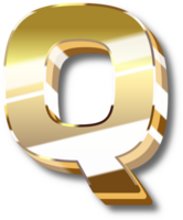 Gold Alphabet Letter and Number png