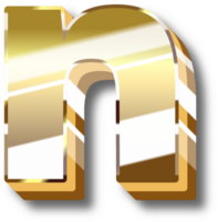 goud alfabet brief en aantal png