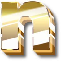 Gold Alphabet Brief und Nummer png