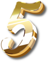 oro alfabeto lettera e numero png