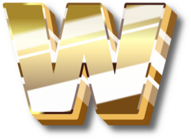 Gold Alphabet Brief und Nummer png