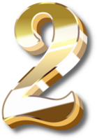 Gold Alphabet Letter and Number png