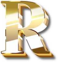 Gold Alphabet Letter and Number png