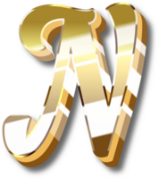 Gold Alphabet Brief und Nummer png