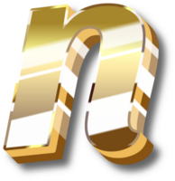 goud alfabet brief en aantal png