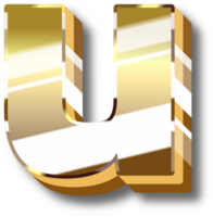 Gold Alphabet Letter and Number png