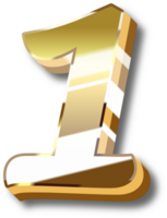 Gold Alphabet Letter and Number png