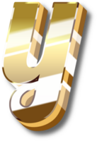 Gold Alphabet Letter and Number png