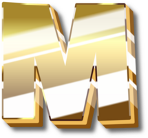 Gold Alphabet Brief und Nummer png