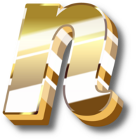 oro alfabeto lettera e numero png