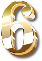 Gold Alphabet Brief und Nummer png