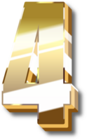 oro alfabeto lettera e numero png