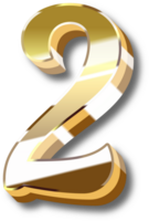 Gold Alphabet Letter and Number png