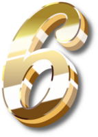 Gold Alphabet Letter and Number png