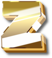 Gold Alphabet Letter and Number png