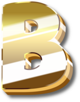 Gold Alphabet Brief und Nummer png