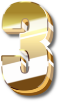 Gold Alphabet Letter and Number png