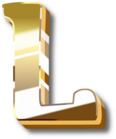 oro alfabeto lettera e numero png