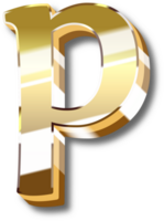 Gold Alphabet Letter and Number png