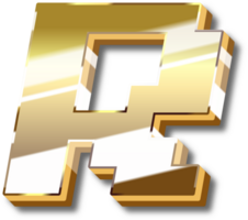 Gold Alphabet Letter and Number png