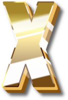 oro alfabeto lettera e numero png