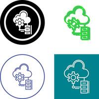 Big Data Icon Design vector
