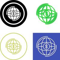 Globe Icon Design vector