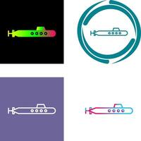 Submarine Icon Design vector