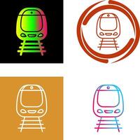 Train Icon Design vector