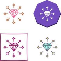 Diamond Icon Design vector