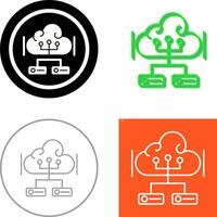 Big Data Icon Design vector