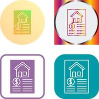 Document Icon Design vector