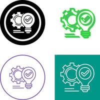 Innovation Icon Design vector