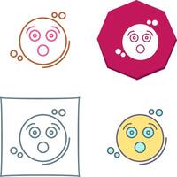 Surprised Icon Design vector