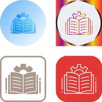 Open Book Icon Design vector