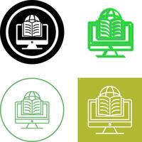 Learning Icon Design vector