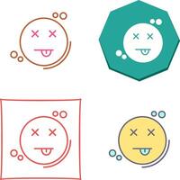 Dead Icon Design vector