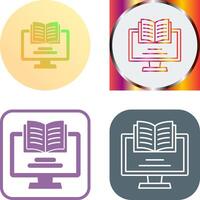 Monitor Icon Design vector