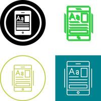 Education App Icon Design vector