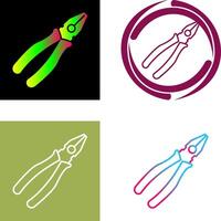 Pliers Icon Design vector