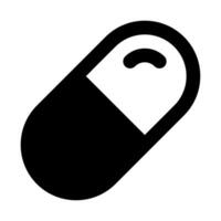 Pill icon for web, app, infographic, etc vector