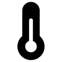 Thermometer icon for web, app, infographic, etc vector