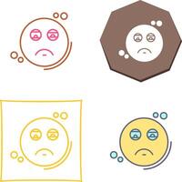 Tired Icon Design vector