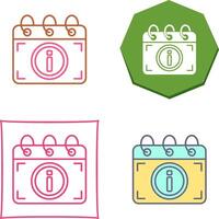 Calendar Icon Design vector